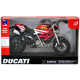 Miniature moto Ducati Monster 796 Rossi Edition 1/12