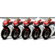 Bulle double courbure coloree pour Honda CBR 1000RR - ABS