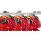 Bulle double courbure coloree pour Ducati 749 - S - R - 999 - S - R