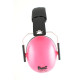 casque anti bruit Babybanz pour enfants de 2 ans et plus. couleur rose