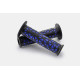 "PAIRE POIGNEES""GGD-CELL 22MM BLEU,125MM,PERCEES "
