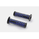 "PAIRE POIGNEES""GGD-CELL 22MM BLEU,125MM,PERCEES "