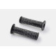 "PAIRE POIGNEES""GGD-CELL 22MM GRISES,125MM,PERCEES "