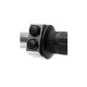 COMMODO BOITIER POLI 3 BOUTONS NOIRS 22MM