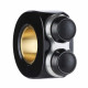 COMMODO MO.SWITCH BASIC 2 BOUTONS NOIR/SILVER