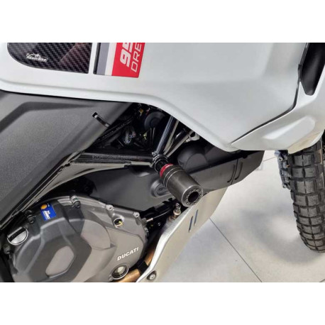 Tampons protection moteur cadre carénage Ducati Hypermotard